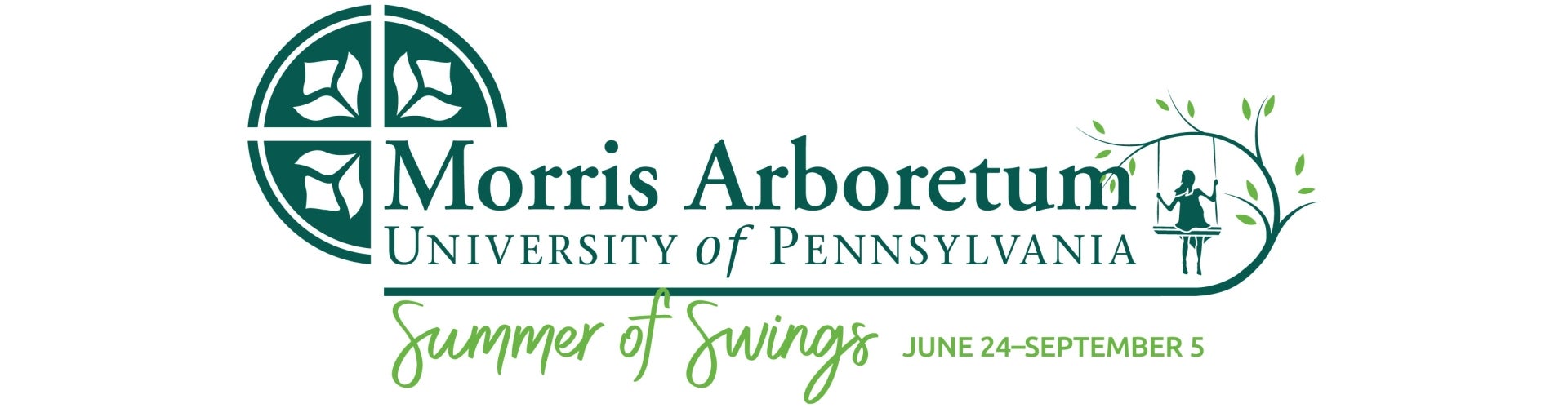 Morris Arboretum Summer of Swings logo
