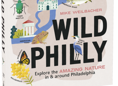 The cover of a book titled, "Wild Philly: Explore the Amazing Nature in & around Philadelphia" by Mike Weilbacher. 